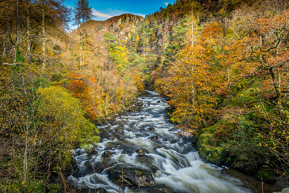 Autumn on Aberglaslyn Pass Beddgelert