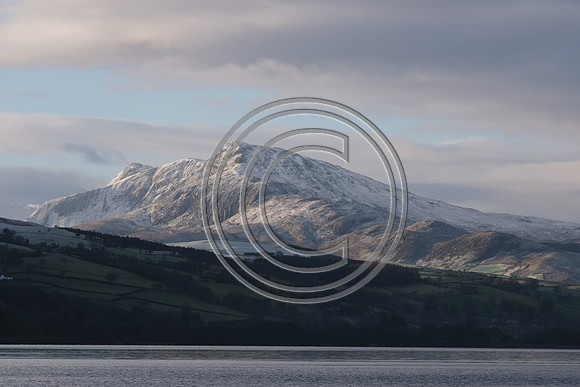 Llun Tegid and Aran Mountain