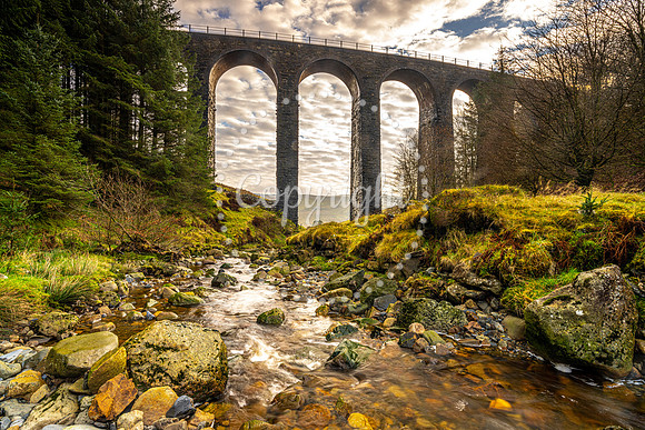 Blaen y Cwm Viaduct Cwm Prysor nr Tawsfynydd
