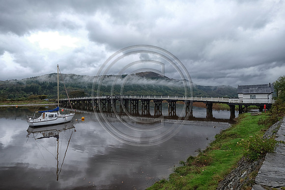 Penmaenpool Bridge nr Dolgellau